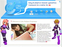 Tablet Screenshot of cyberwellness.com.sg